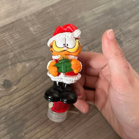 garfield jim davis christmas candy toy topper figure - Picture 1 of 2